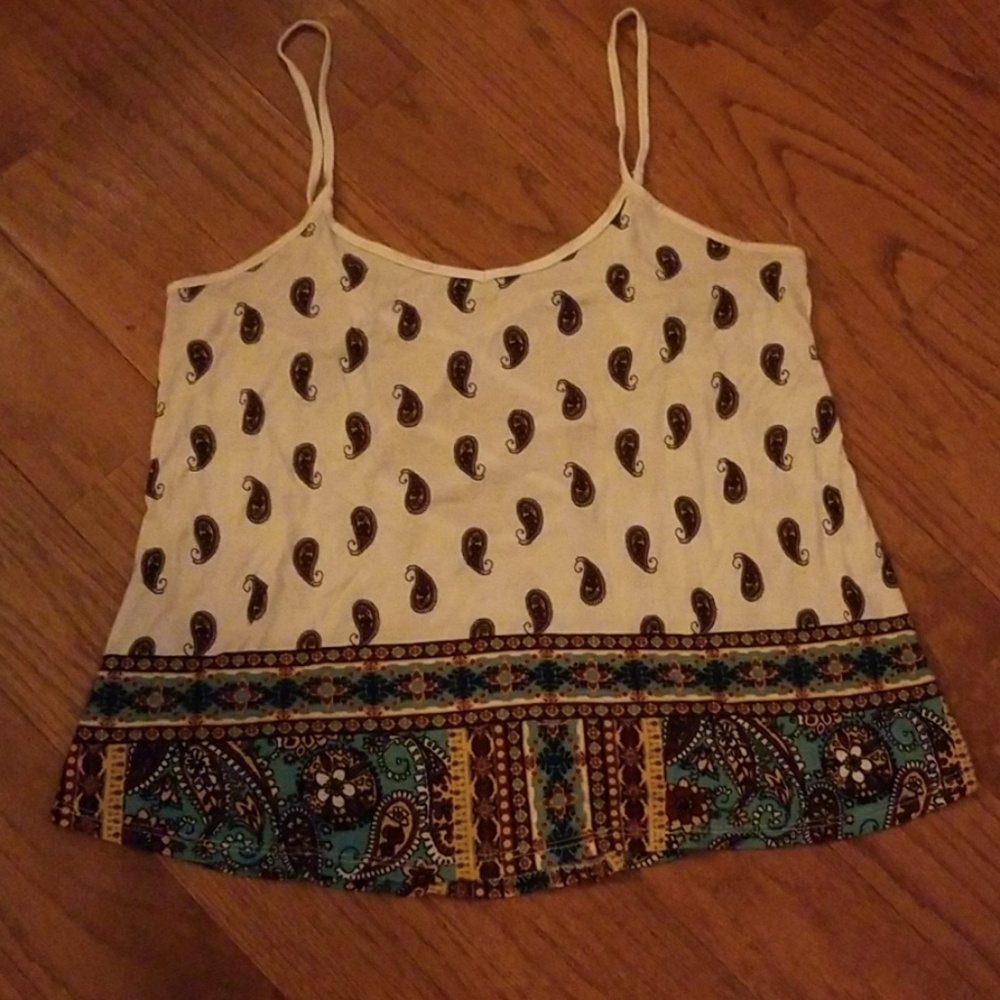 Crossback Patterned Tank